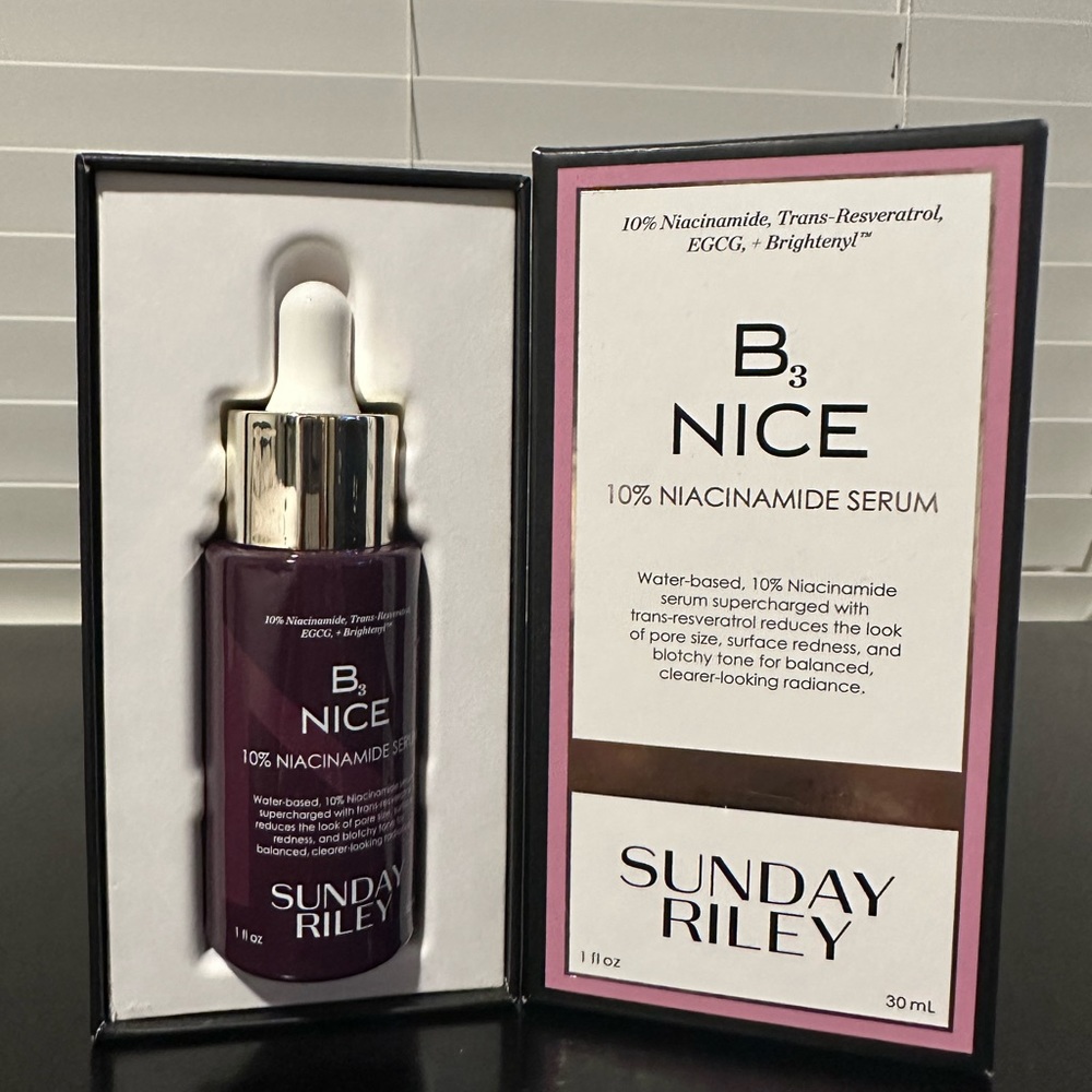 Sunday Riley B3 nice 10% niacinamide serum
